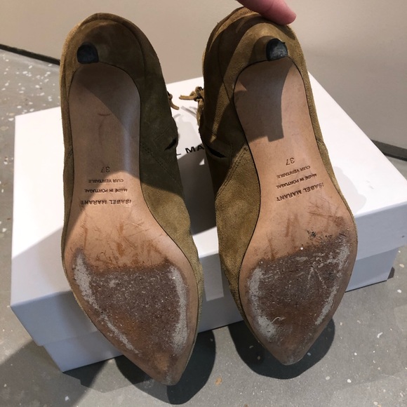Isabel Marant Derst Boot in Beige - Picture 3 of 5